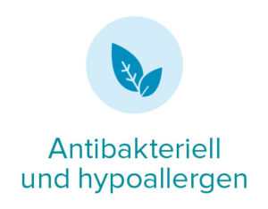 Antibakteriell und hypoallergen